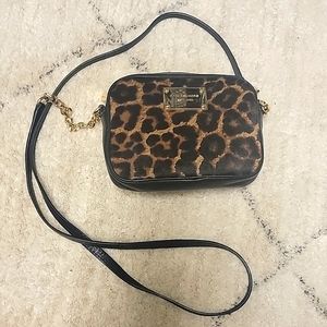 Michael Michael Kors Cheetah Fur Crossbody